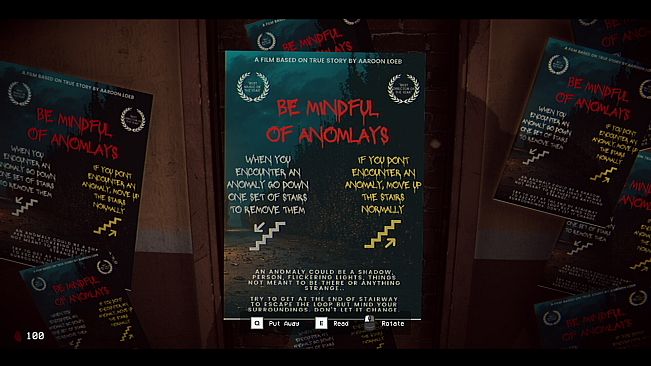 The Stairway 7 - Anomaly Hunt Loop Horror Game