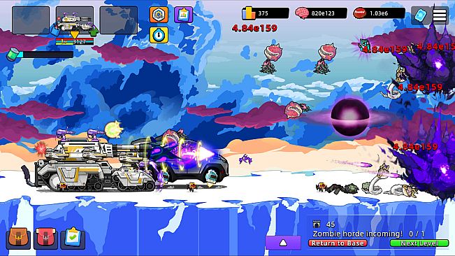 Bomb Vehicle The Idle Clicker - Megoliath Armed Reclamation Vehicle