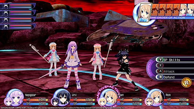 Hyperdimension Neptunia Re;Birth2 Survival Mode