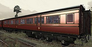 TS Marketplace: Caledonian Railway 65ft Grampian LMS Period 1 Coach Pack