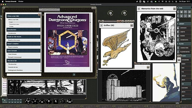 Fantasy Grounds - D&D Classics: UK4 When a Star Falls (1E)