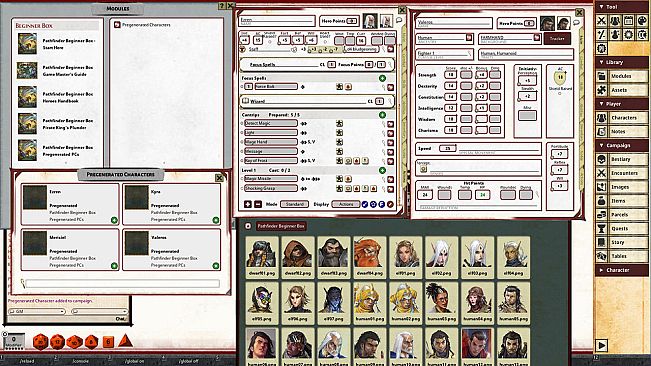 Fantasy Grounds - Pathfinder 2 RPG - Beginner Box