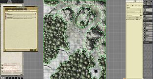 Fantasy Grounds - Pathfinder RPG - Pathfinder Flip-Mat - Winter Forest