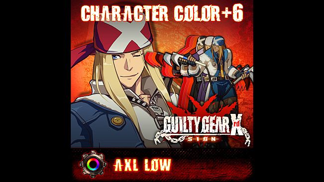 GGXrd Extra Color Palettes - AXL LOW