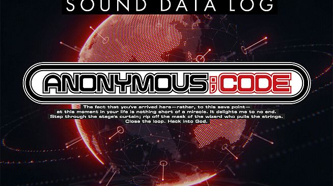 ANONYMOUS;CODE - SOUND DATA LOG