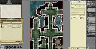 Fantasy Grounds - Pathfinder RPG - Pathfinder Flip-Mat - Bigger Sewer