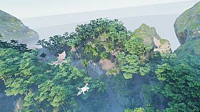 Dinosaur Land Aerial Photograph