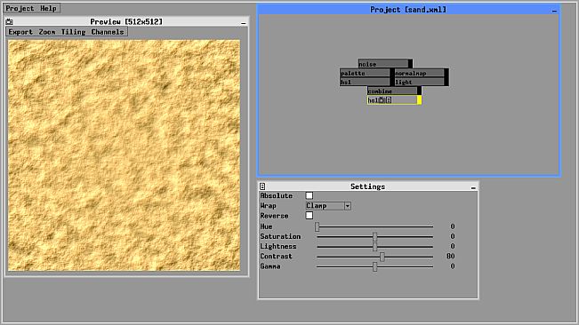 Zeuxis : procedural texture generator