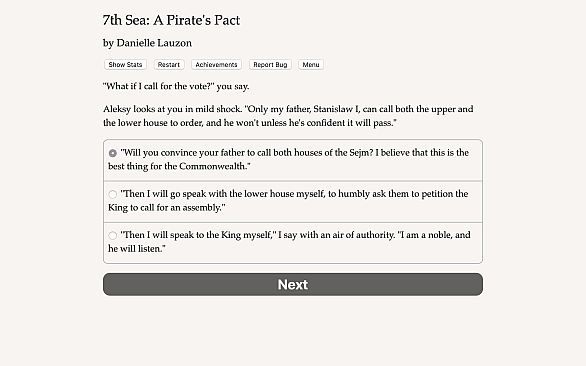 7th Sea: A Pirate's Pact