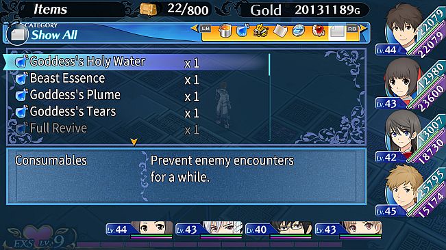 EXSTETRA - Item Set