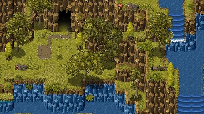 RPG Maker MZ - Country Woods Add-on Forest Lake