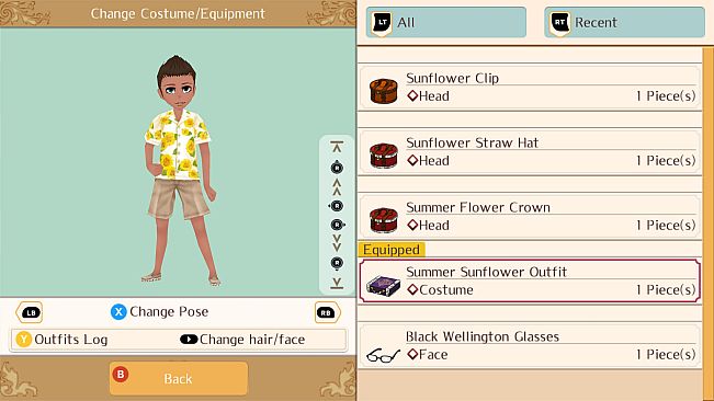 Sunflower Set - WorldNeverland - Daily Life in the Elnea Kingdom - Another Life Adventure