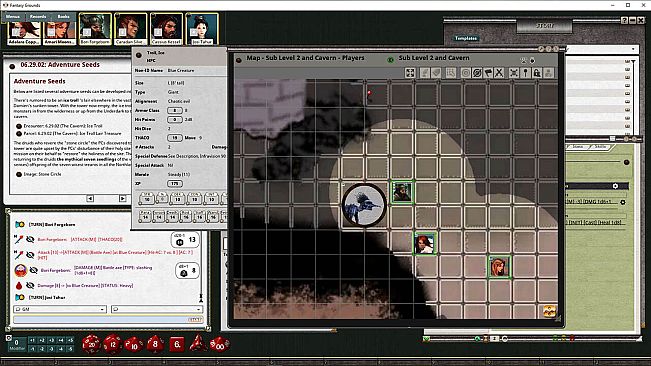 Fantasy Grounds - D&D Classics: The Accursed Tower (2E)