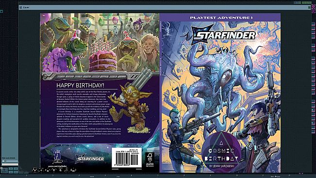 Fantasy Grounds - Starfinder 2 RPG - Starfinder Second Edition Playtest Adventure: A Cosmic Birthday