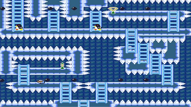 Climber and The Ice Tower