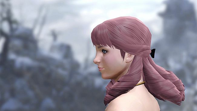 Monster Hunter Rise - "Princess Curls" hairstyle