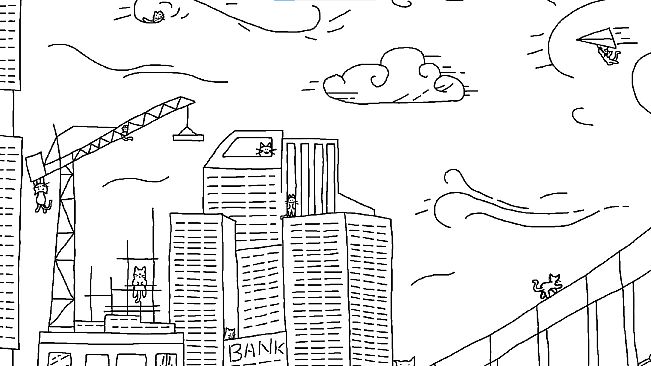 Looking For Cats In a Badly Drawn City