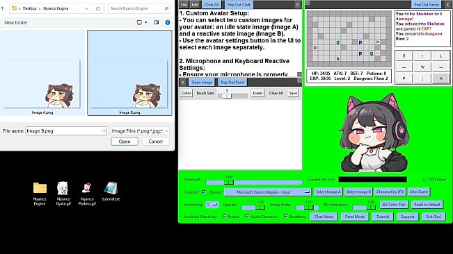 Nyanco Channel Engine
