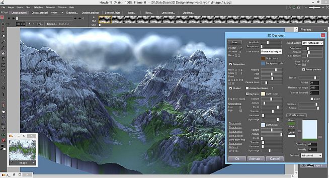 PD Howler 9.6 Digital Painter and Visual FX box