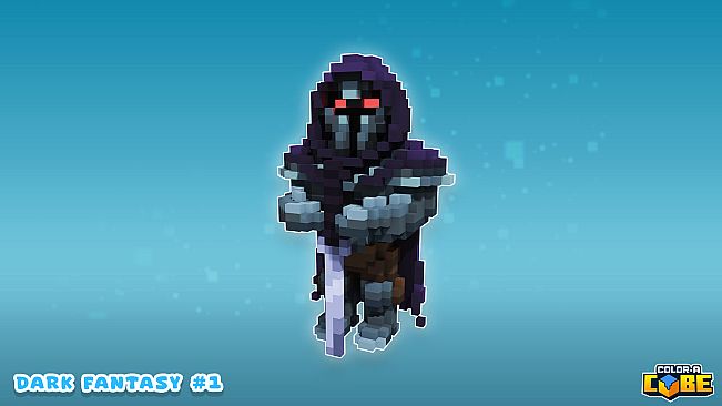 Color a Cube - Dark Fantasy #1