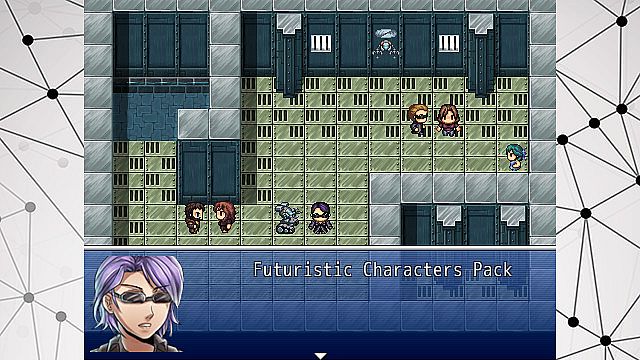 RPG Maker VX Ace - Futuristic Characters Pack