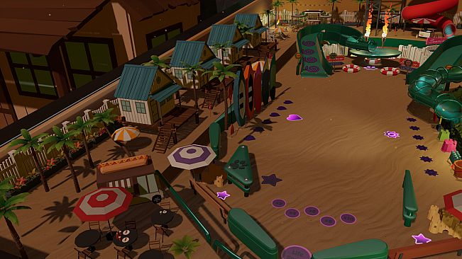 Roxy Raccoon's Pinball Panic - Tropical Treats