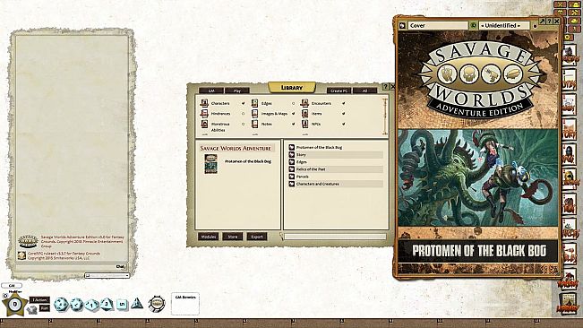 Fantasy Grounds - Protomen of the Black Bog Post-Apocalyptic Savage Tale (SWADE)