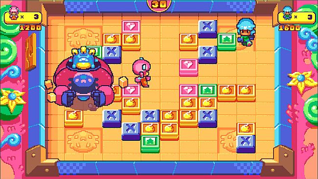 Pushy and Pully in Blockland