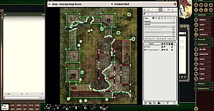 Fantasy Grounds - Pathfinder RPG - Pathfinder Flip-Mat: Swamp Ruins
