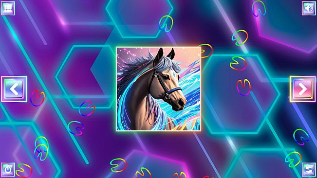 Neon Fantasy: Horses
