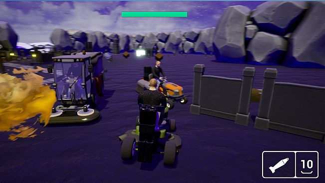 Lawnmower Game: Battle