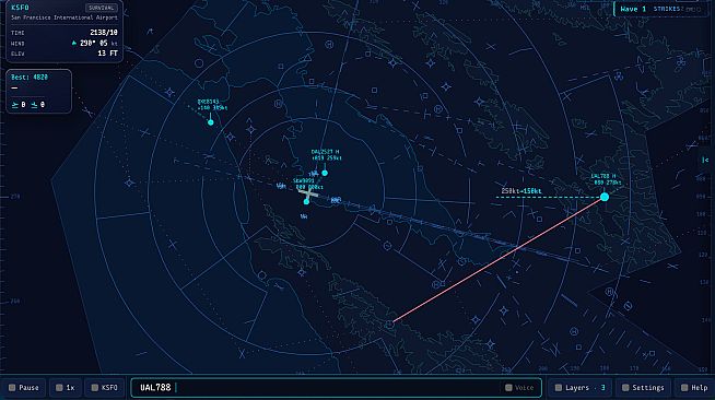 Vectorline: Air Traffic Control Simulator