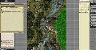 Fantasy Grounds - Pathfinder RPG - Pathfinder Flip-Mat - Classic Deep Forest