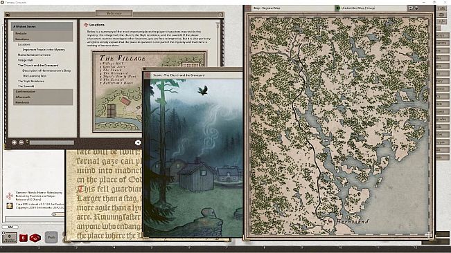 Fantasy Grounds - A Wicked Secret & And Other Mysteries