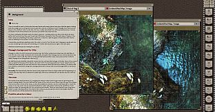 Fantasy Grounds - Black Scroll Games - Hut of Half-Blood Hag (Map Pack)