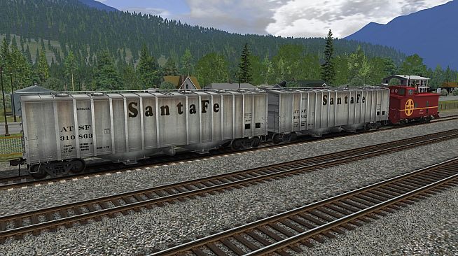 ATSF Wagon Pack 01