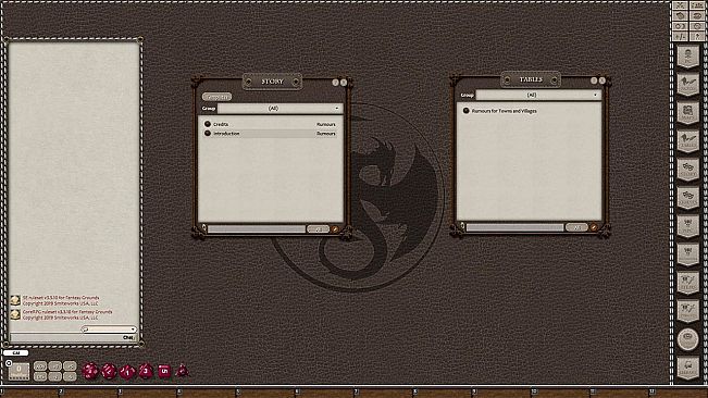 Fantasy Grounds - Rumours, Notes and Books Collection