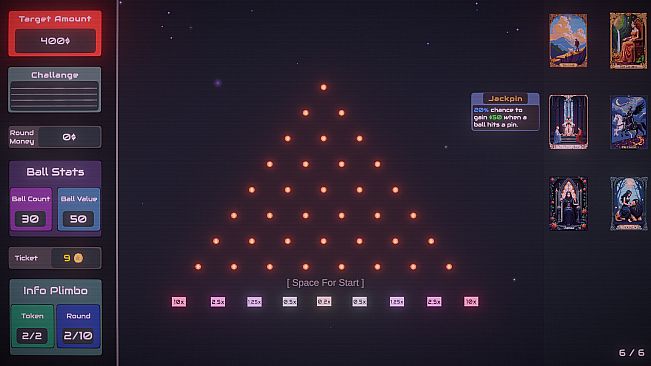 Plinbo: Roguelike Plinko