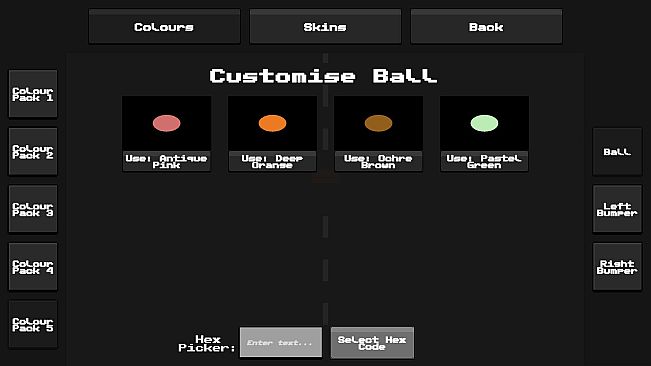 Table Ball - Colour Pack 4
