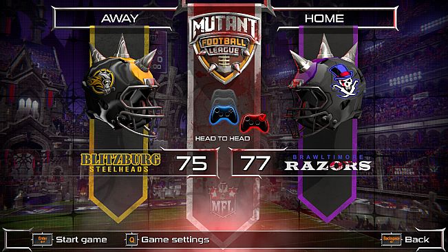 Mutant Football League: Brawltimore Razors