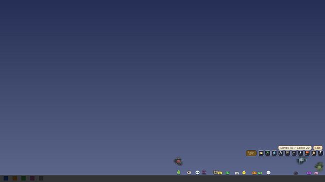 Taskbar Slime: Tucked-Away Terrarium