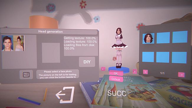 Foot washing and massage for DIY girls