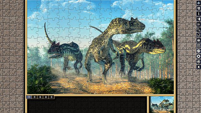 Pixel Puzzles Illustrations & Anime - Jigsaw Pack: Dinosaurs