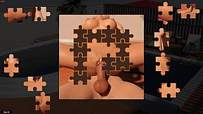 Jigsaw Puzzle - Futanari Pool Party