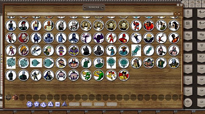 Fantasy Grounds - Savage Worlds Necessary Evil Online Gaming (Token Pack)