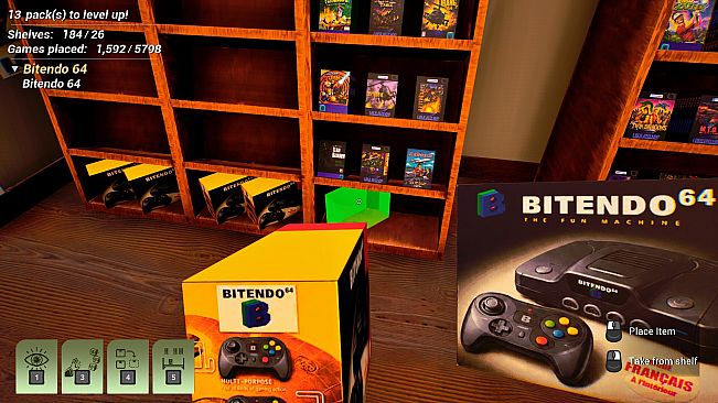 MY CAT SCATTERED GAMES: Tidy Videogame Supermarket