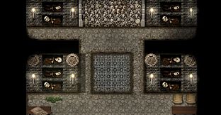 RPG Maker MV - KR Burial Grounds - Crypt, Catacomb and Mausoleum Tileset