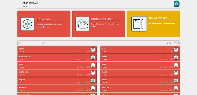Bilingual Crosswords