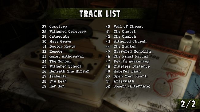 Tormented Souls 2 Soundtrack