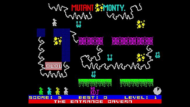 Mutant Monty (C64/CPC/Spectrum)